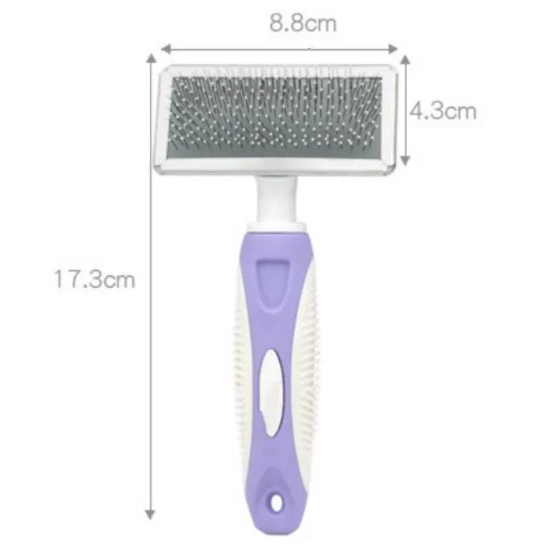 Dog Brush Massage Dog Hair Brush Stainless Steel Combs for Cats Cleaning Tools Pet Grooming Dogs Accessories C2510217