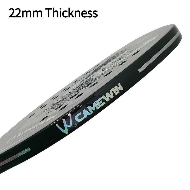 Camewin 3K Beach Tennis Racket Full Carbon Fiber Rough Surface Outdoor Sports Racket For Men Women Adult Tennis Racket The New W251021