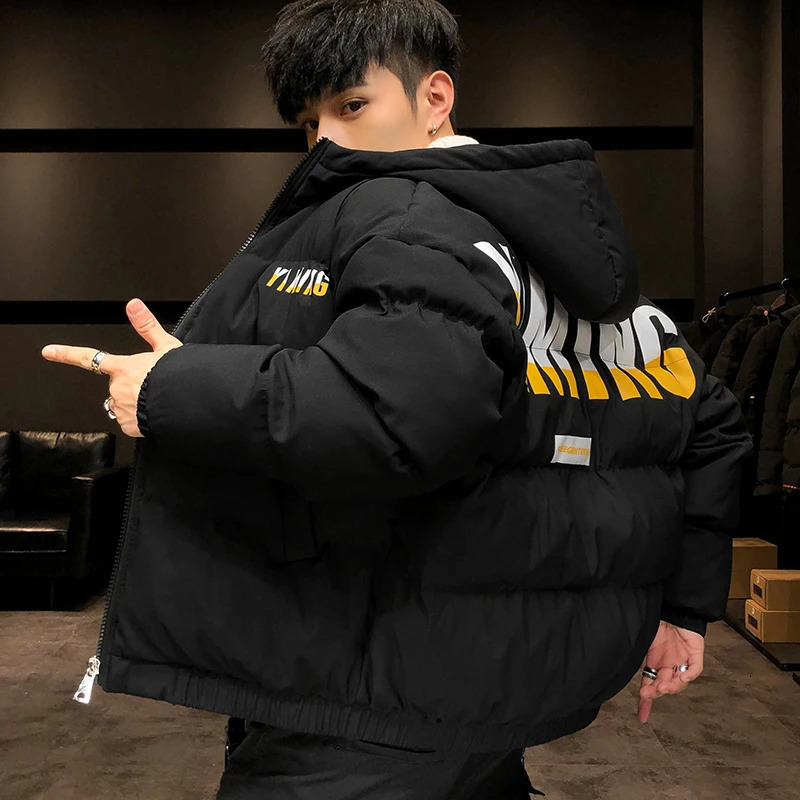 Winter Parka Men Padded Jacket Warm Puffer Jackets Outdoor Hooded Thickened Parka Coats Hombre Veste Dhiver Hommes 251028CJ