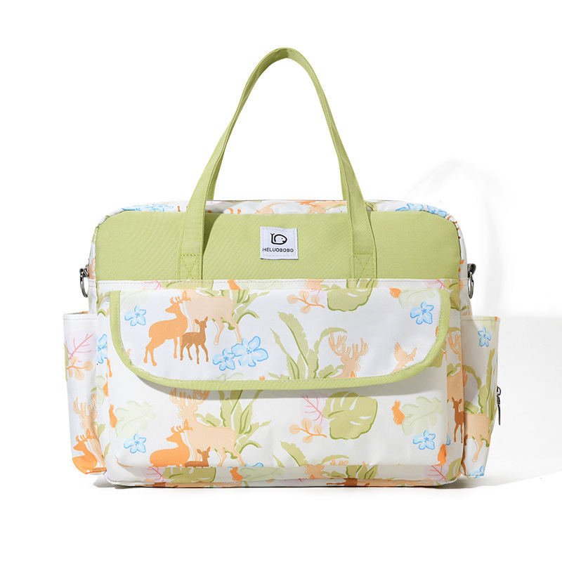 New Fashion Design Handheld Milk Powder Bag Mommy Bag Multi functional Storage Baby Insulated Bottle Bag Mother Baby Bag Baby Cart Hanging Bag