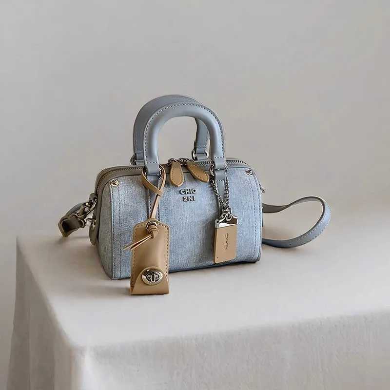 JIAERDI Retro Blue Designer Luxury Bag Women Vintage Cute Casual Y2k Hand Bag Purse Female Harajuku Aesthetic Messenger Bag Chic Z251018