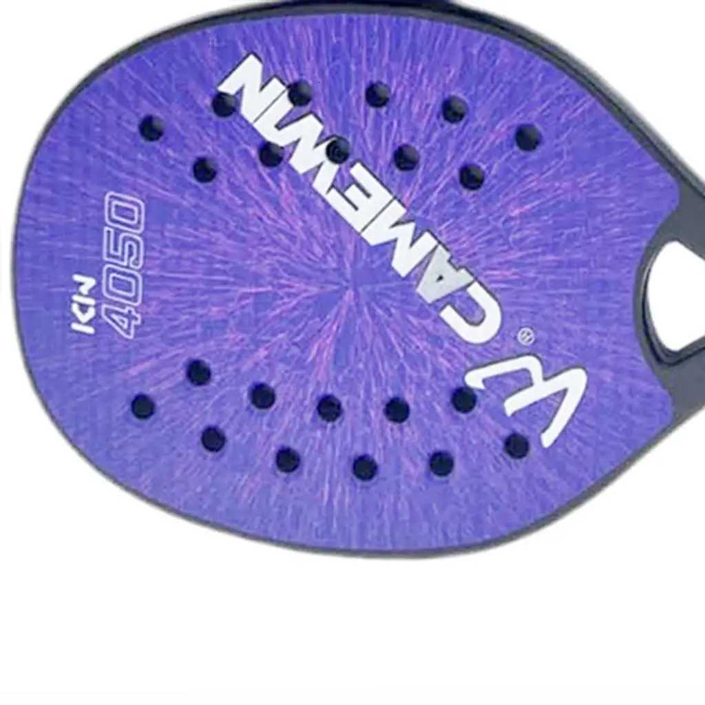 2x Beach Tennis Rackets Nonslip Sweat Resistant Grip Large Racket Surface Portable Lightweight Beach Tennis Racquet for Yard W251021