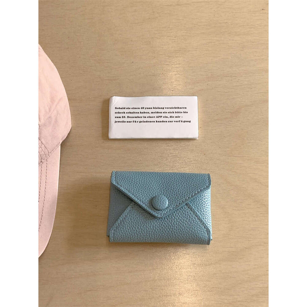 New Halter Mini Lipstick Suede Single Shoulder Coin Purse Niche Design Envelope Thin PU Small Crossbody Bag B5