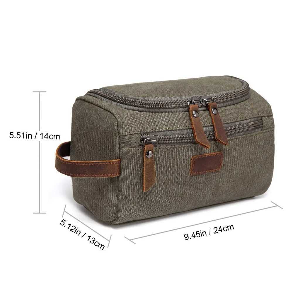 Waterproof Carrying Men Cosmetic Makeup Box Bag Travel Organizer Canvas Large Necessaries Male Vanity Case Wash Toiletry PouchW251021