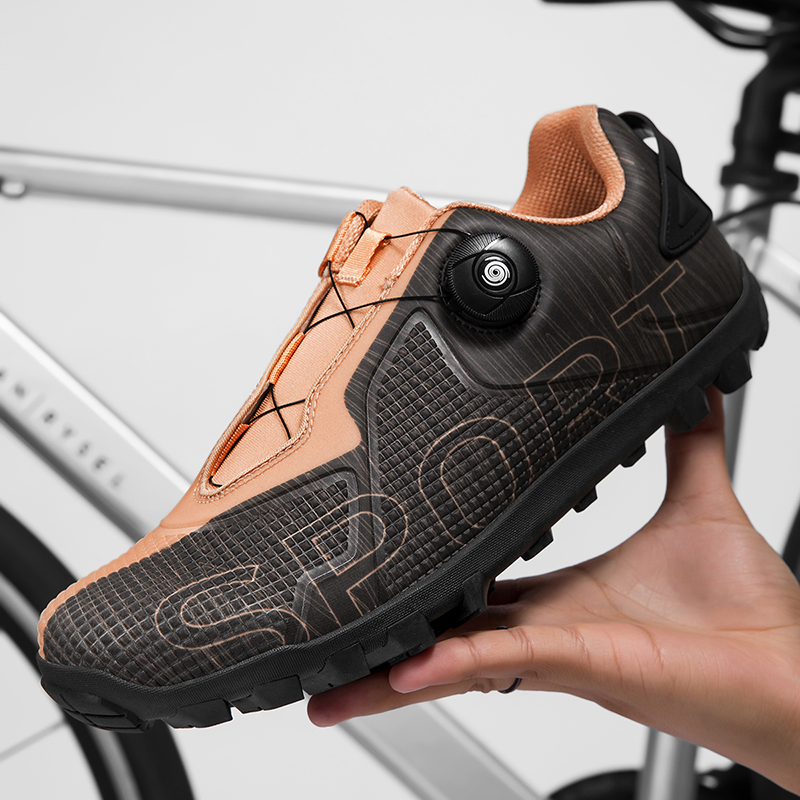 Men's Cycling Shoes Sneakers Trainers - Outdoor Professional Use, Wear Resistant, Breathable, Non Slip