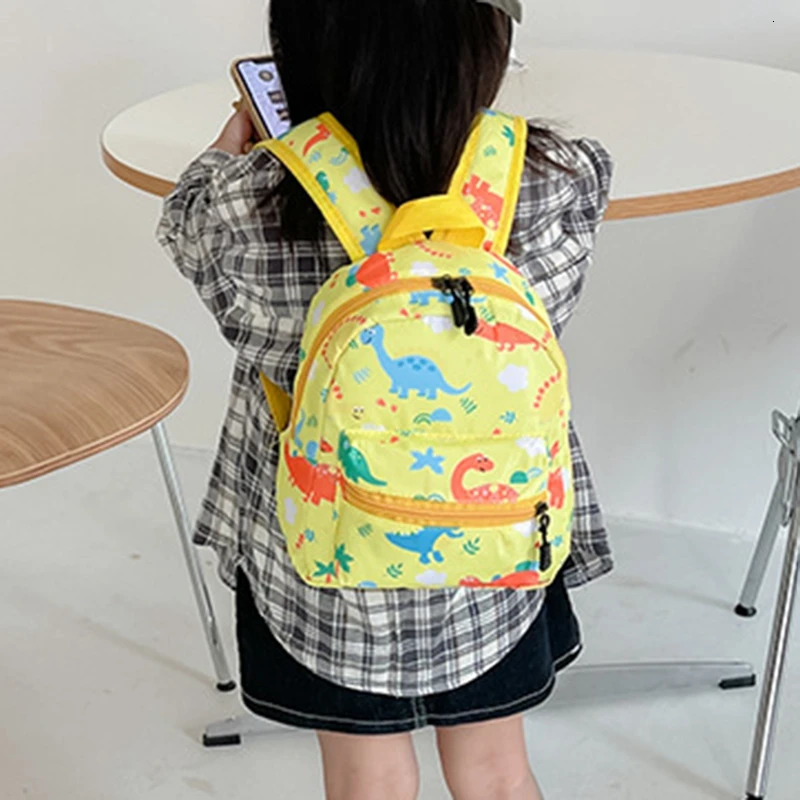 Childrens Cartoon Dinosaur Backpacks for Teenager Cute Kindergarten Schoolbag Waterproof Kids Book bags Boys Girls Animal Bag 251021