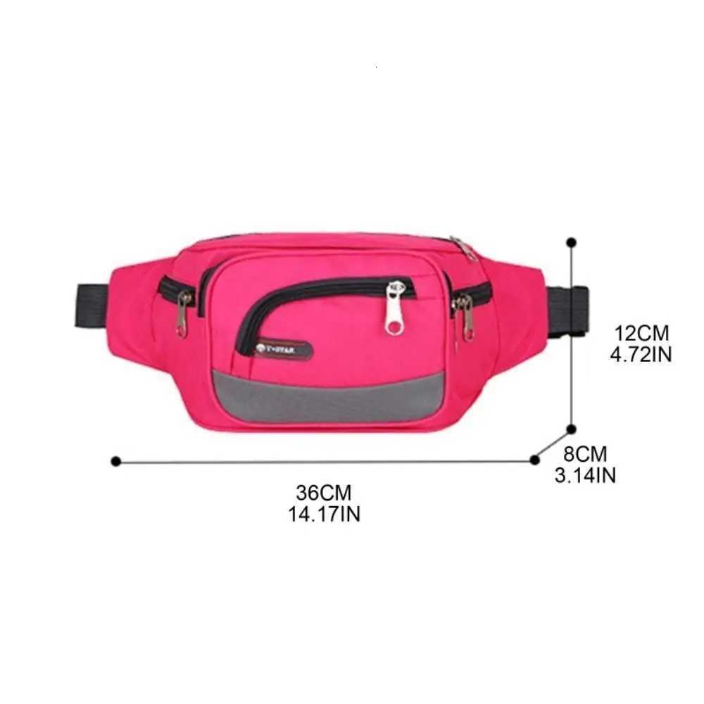 Casual Multilayer Women Waist Packs Large Capacity Wear Resistant Chest Bag Hip Bum Waterproof Fanny Bag Z251021