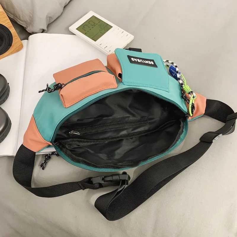 Women Waist Bag Casual Nylon Fanny Packs Banana Bags Street Hip Hop Waist Packs Unisex Chest Pack Travel Shoulder Crossbody Bags Z251021