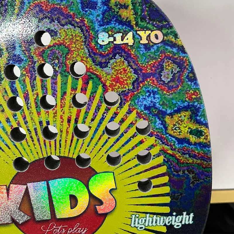 64yo Kids Beach Tennis Racket Beginner Racket Carbon Fiber 270g Light Suitable For Child With Cover Presente Black Friday 2023 W251021