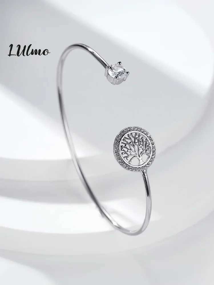 Zircon Stone Bracelet Tree Of Life Adjustable Bracelets For Women Cute Rose Gold Wedding Bracelet Custom Jewelry J251021