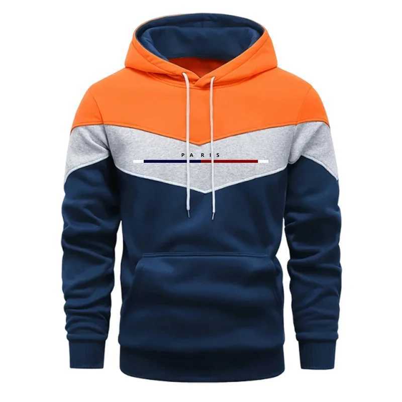 High Quality Mens Tracksuit Printed Casual Tricolor Sweatshirts Outdoors Sports Jogging Mens Clothing Autumn Winter Hoodies Tops W251021
