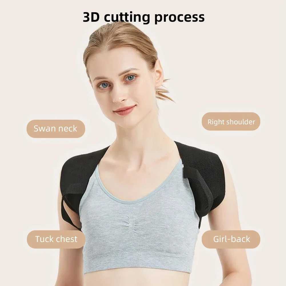 Posture Corrector for Women and Men Adjustable Back Brace Shoulder Posture Brace Back Straightener Posture Middle Upper Spine D251021