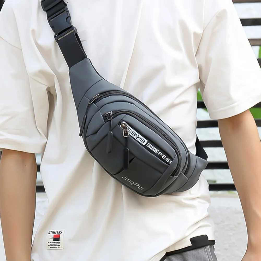 Outdoor Waist Bag Waterproof Waist Bum Bag Running Jogging Belt Pouch Zip Fanny Pack Mobile Phone Bag Oxford Cloth Chest Bag Z251021