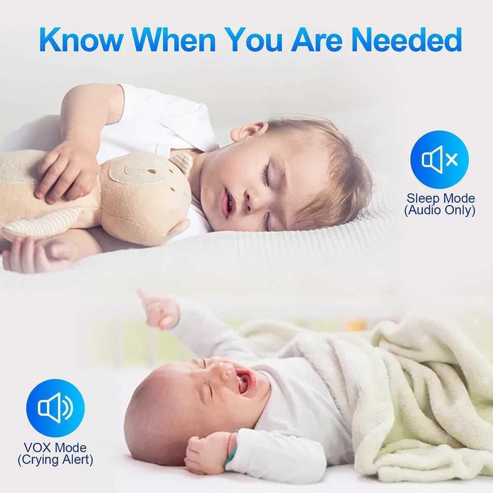 70 Inch wireless Video Baby Monitor No WiFi 4X Zoom 2Way Audio Night Vision 5000mAh Battery Protection Surveillance Video Cam J251121