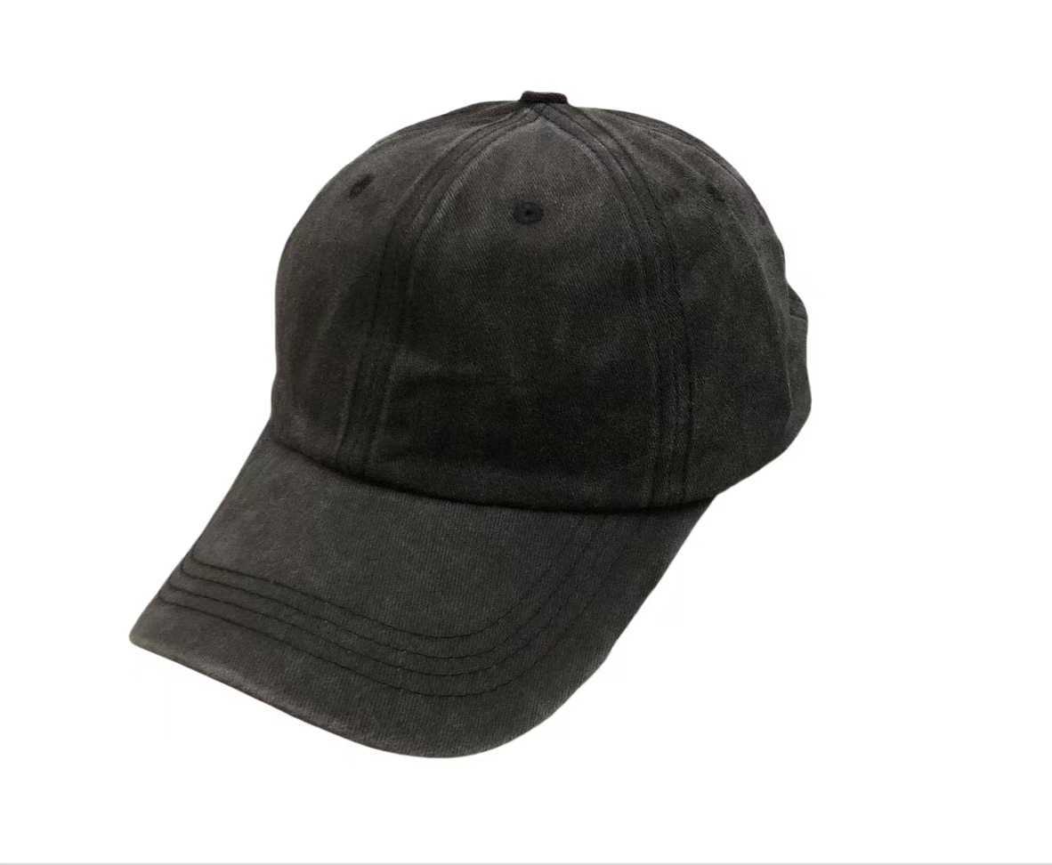 Plain Washed Baseball Cap for Men and Women Outdoor Sun Hat Embroidery Printing Diy Trendy Hat H251020