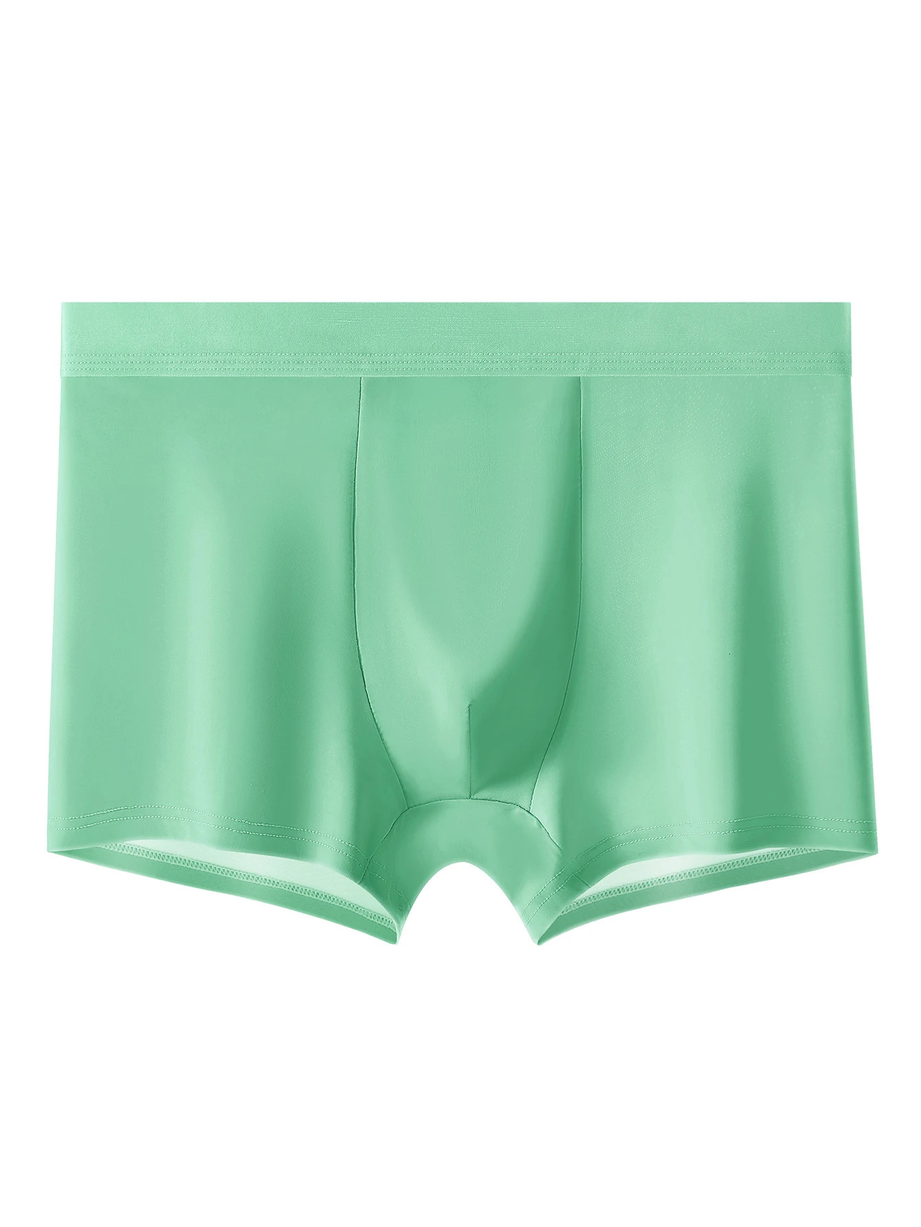 4Pcs Mens Underwear Ice Silk Breathable Soft Mens Pants Fashion Personality Sports Fitness Casual Mens Boxers Briefs 251021