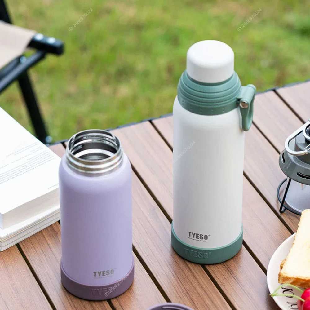 To Stainless Steel DoubleLid Insated Sports Water Bottle Outdoor Large Capacity Flask Stylish Water Cup Portable Handheld Y251021