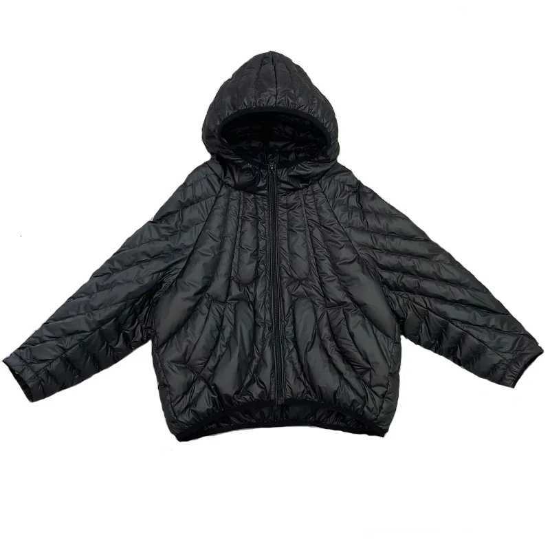 Winter Warm Girls Fashion Plain Cotton Lined Hooded Zip Puff Jackets School Kids Cropped Coats Child Outfits Windbreaker 514 YrT251021