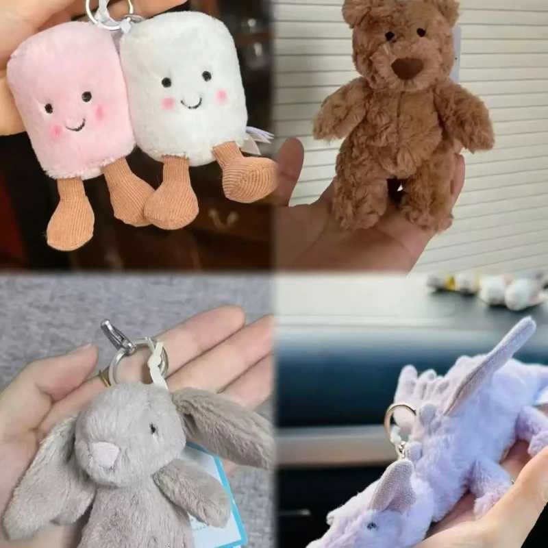 Fun Series of Croissants Penguin Keychain Bags Packaging Decorations Cute and Soothing Companions Plush Toys Holiday Gifts W251021