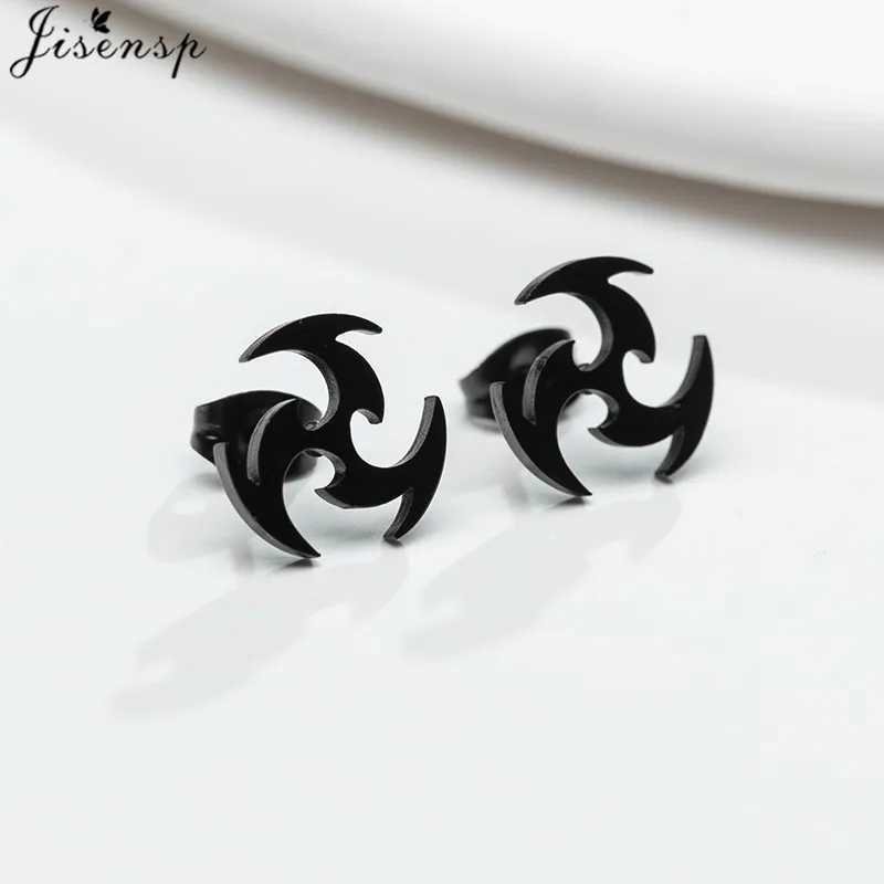 Punk Genshin Impact Stud Earrings for Women Men Stainless Steel Jewelry Hydro Pyro Dendro Fashion Earings Cosplay Jewelry brinco J251021