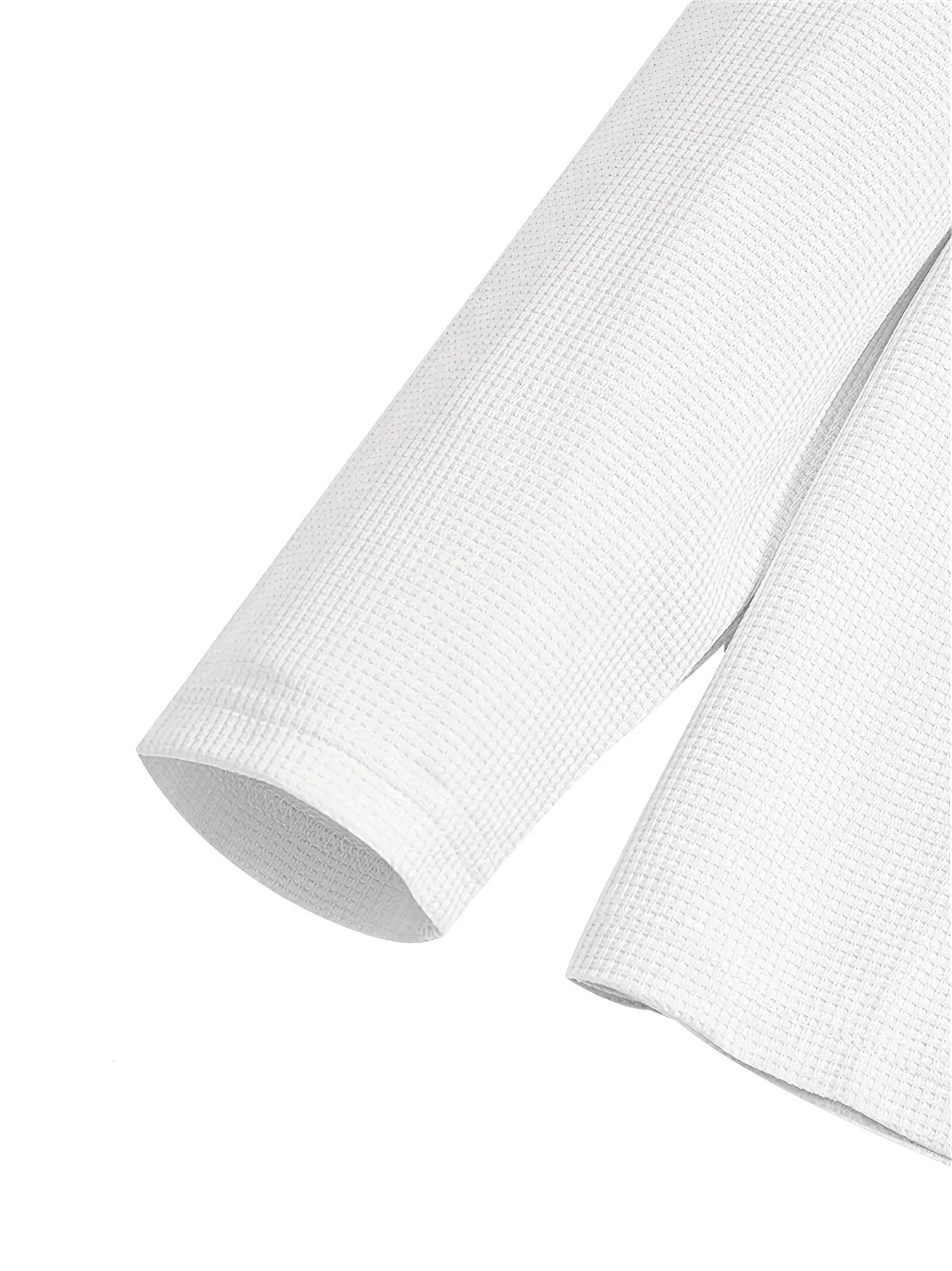 The mens spring and autumn Waffle longsleeved and long pants sportswear and casual set is made of comfortable and breatha 251021