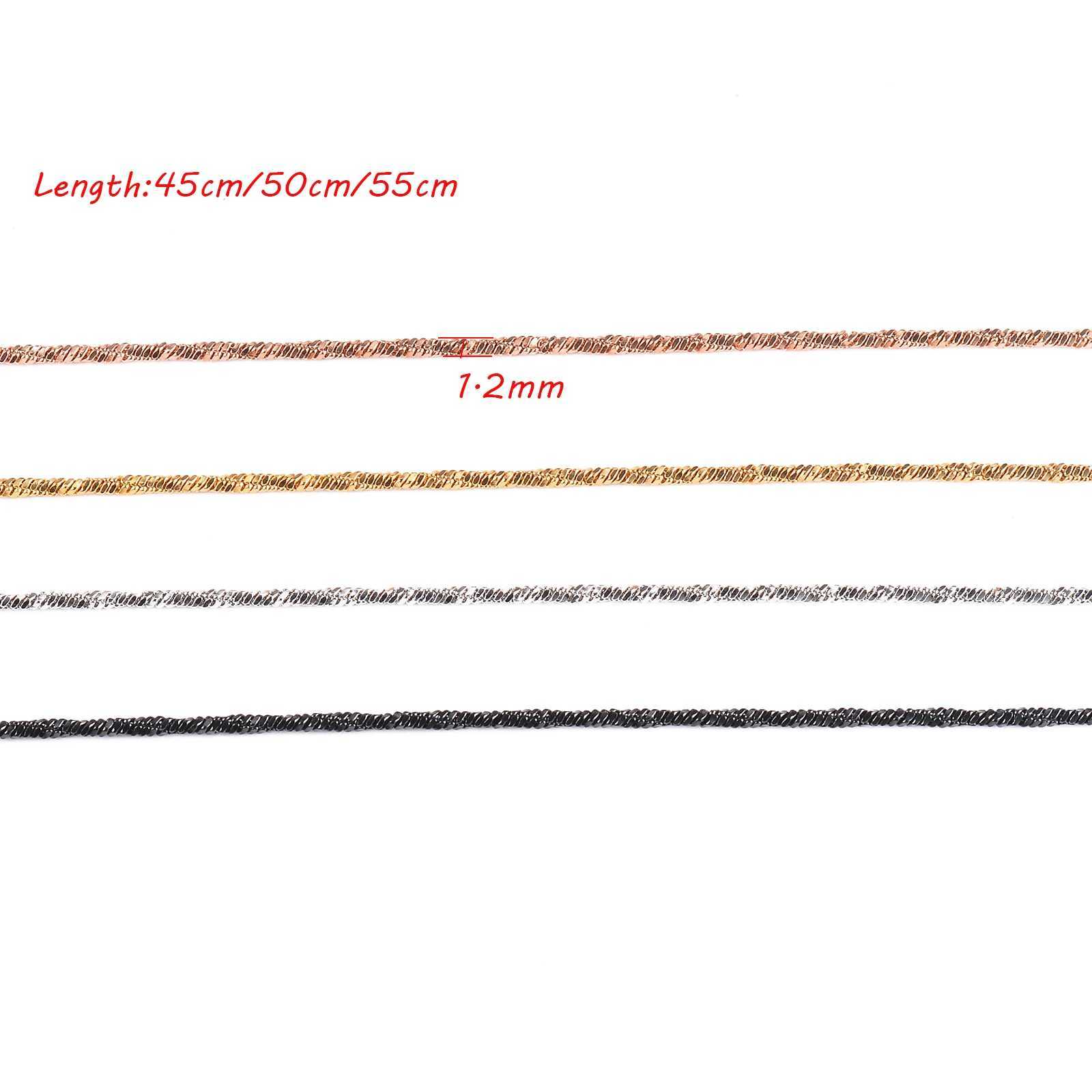 1 piece Width 12mm Tiny Twisted Square Snake Chain Necklace Stainless Steel Choker Necklace For Women CollierXJ251018
