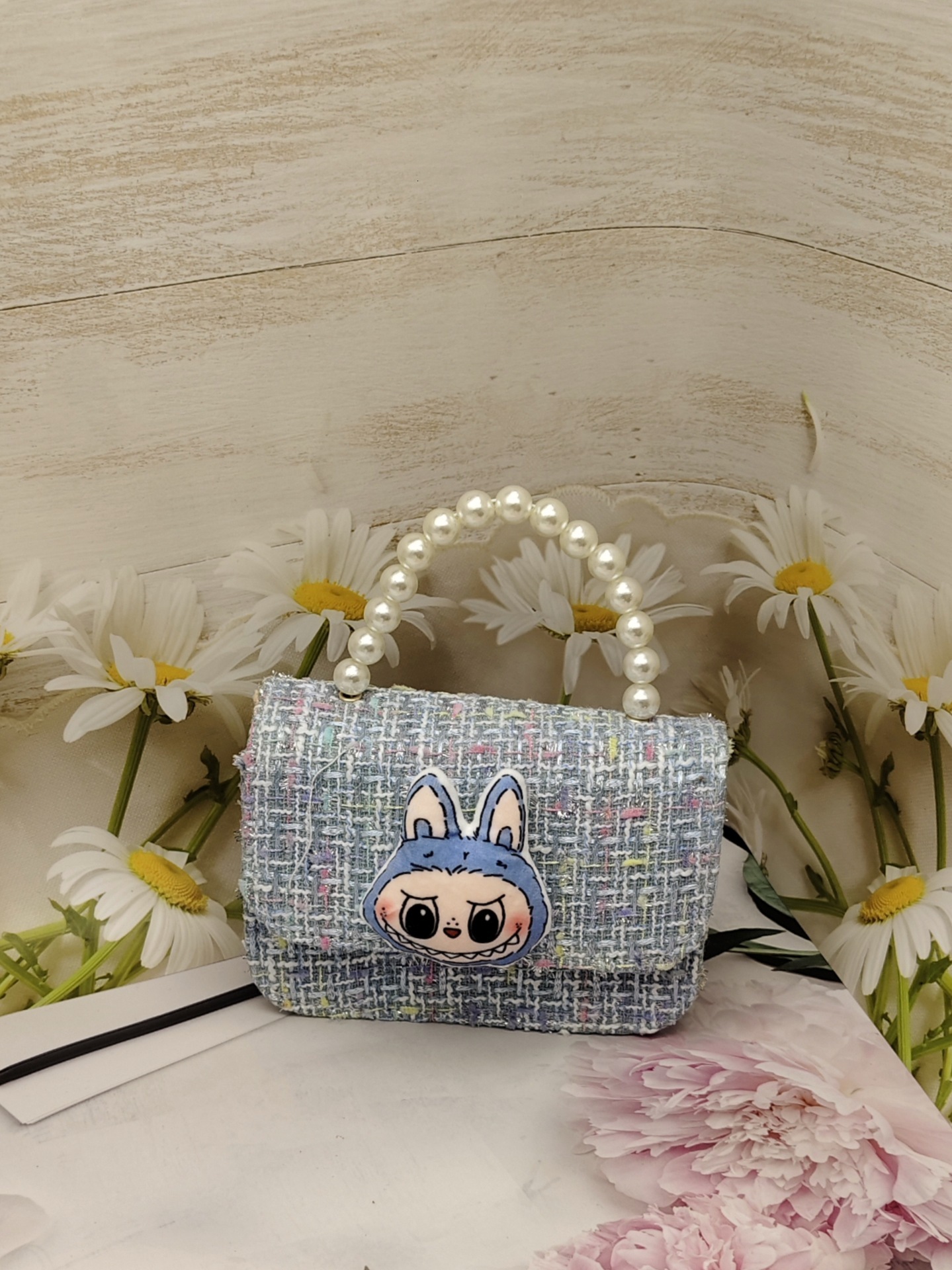 New designer fashionable and luxurious children's student elephant style cartoon Korean version crossbody bag