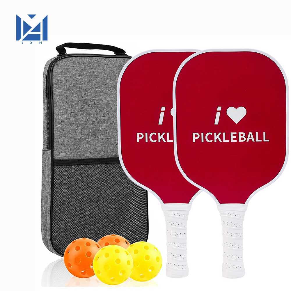 Pickleball Paddles USAPA Approved Graphite Pickleball Set Rackets Beach Tennis Sports Outdoor Pickleball Racquet Cricket Ball W251021