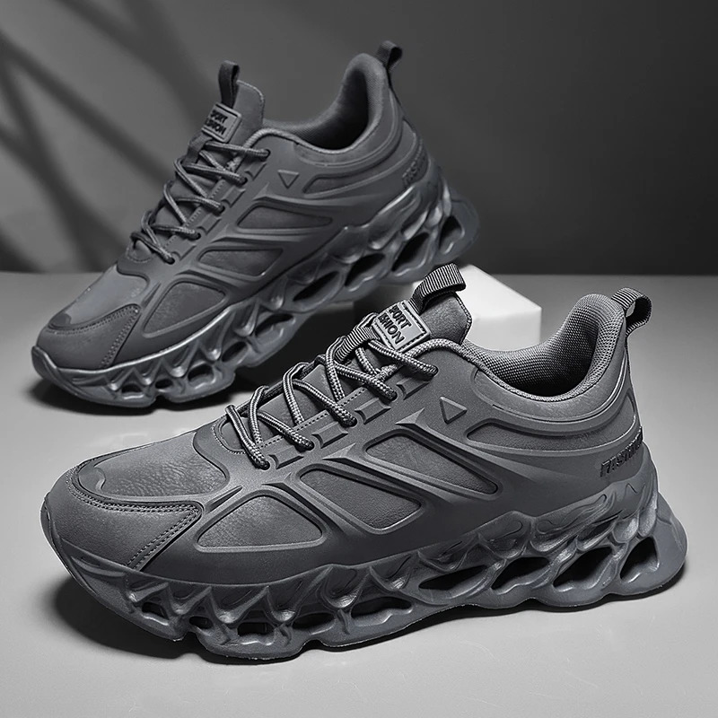 YRZL Men Sports Shoes Breathable Mesh Comfortable Lightweight Outdoor Walking Shoes Non Slip Athletic Shoes For Men 251017