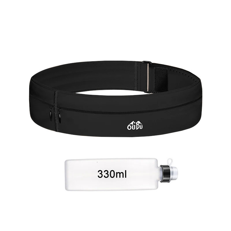 Running Belt Waist Bag with Water Bottle Women Sports Fanny Pack Men Phone Pouch Jogging Gym Bags Hydration Run Accessories 251021