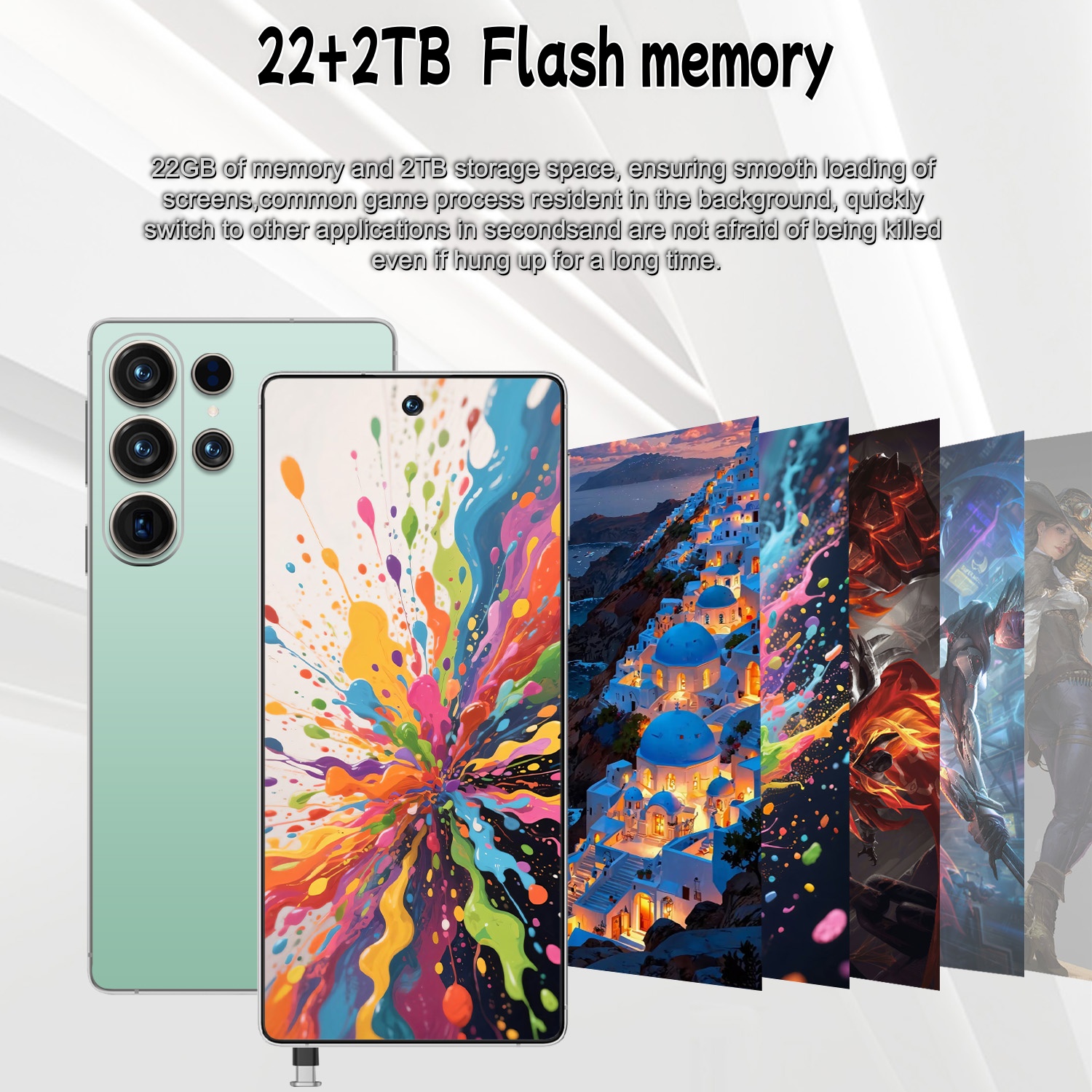 Global version S26Ultra Snapdragon 8 Elite 12-core 6.9-inch perforated screen resolution 1440*3200 5G smartphone 72MP+108MP battery 8000mah Android 15