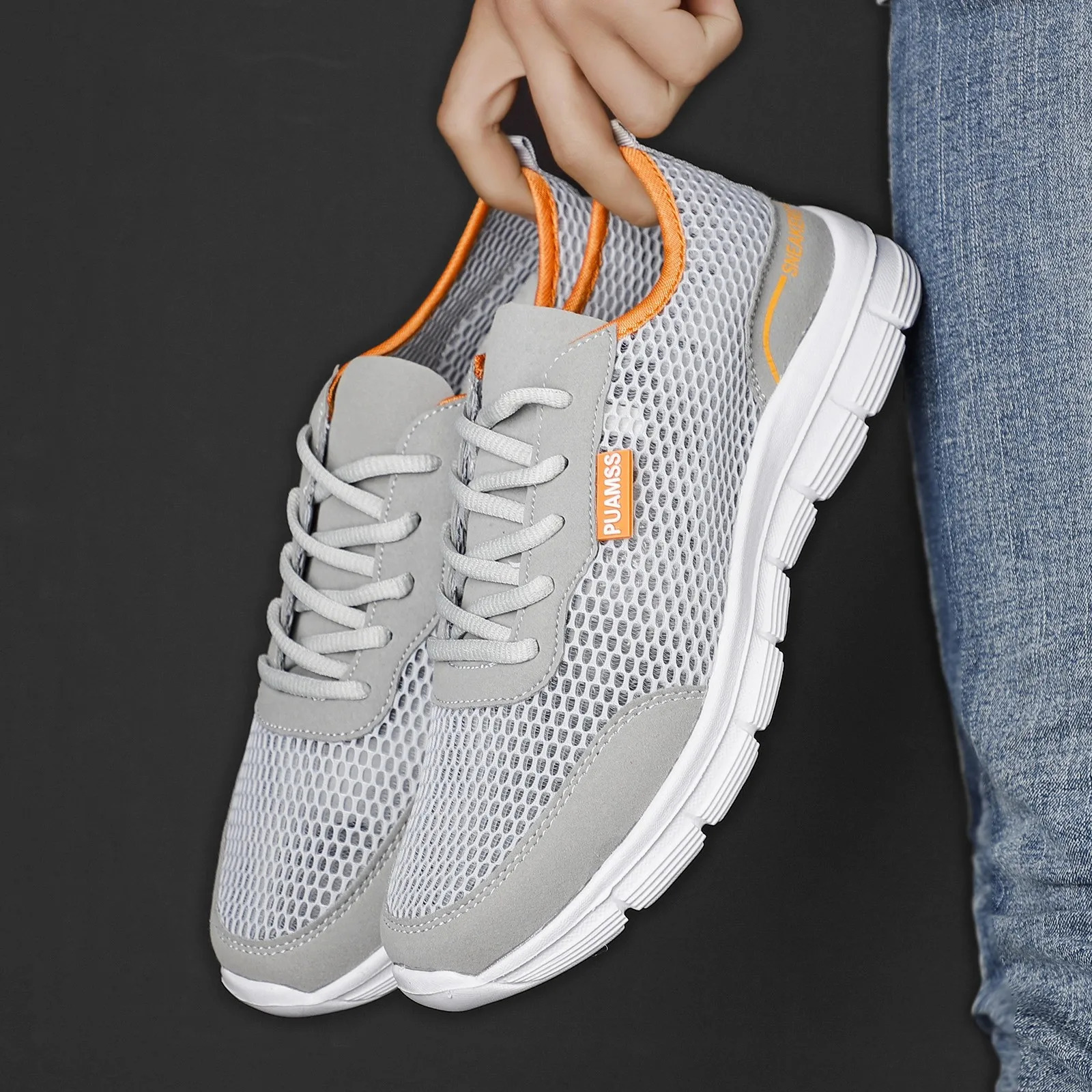 Men Aqua Shoes Outdoor Breathable Beach Shoes Lightweight Quickdrying Wading Shoes Sport Sneakers Shoes 251017