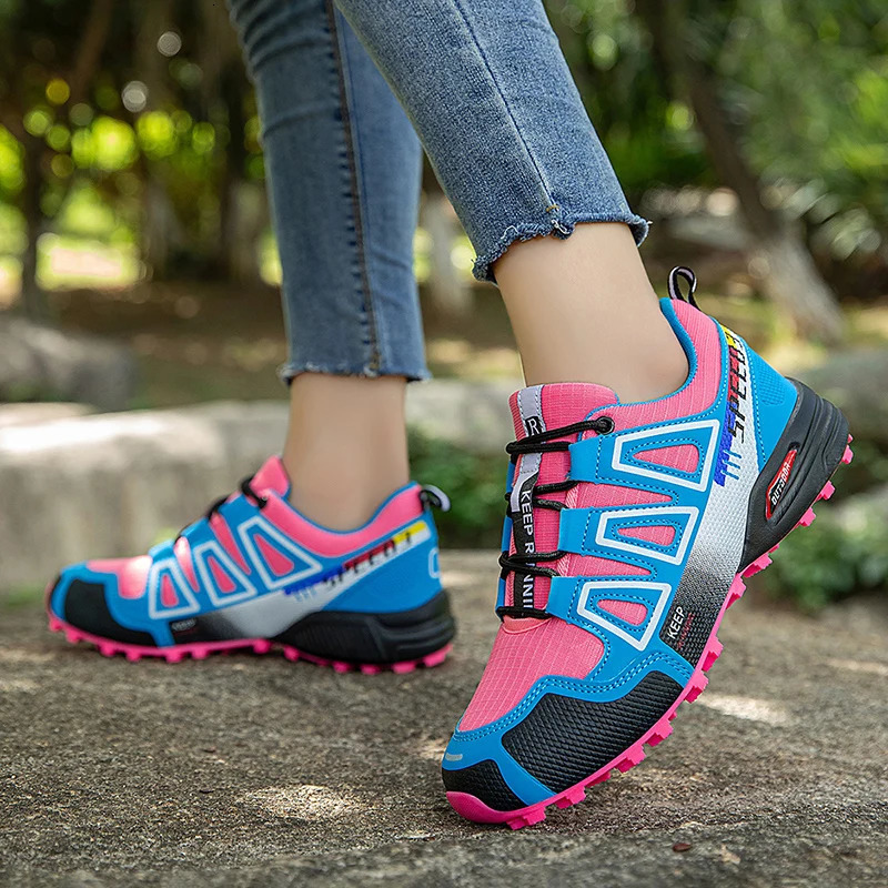 Womens Waterproof Hiking Shoes Outdoor Sports Shoes Womens Walking Travel Sports Shoes Bicycle Sports Shoes Running Sports Sho 251010