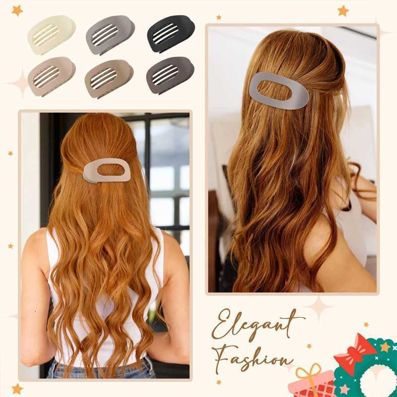 Popular Flat Claw Clip Korean Acetic Acid Hair Clip Hair Accessories Womens Spoon Leopard Hair Clip Top Clip Simple HeadpieceW254021