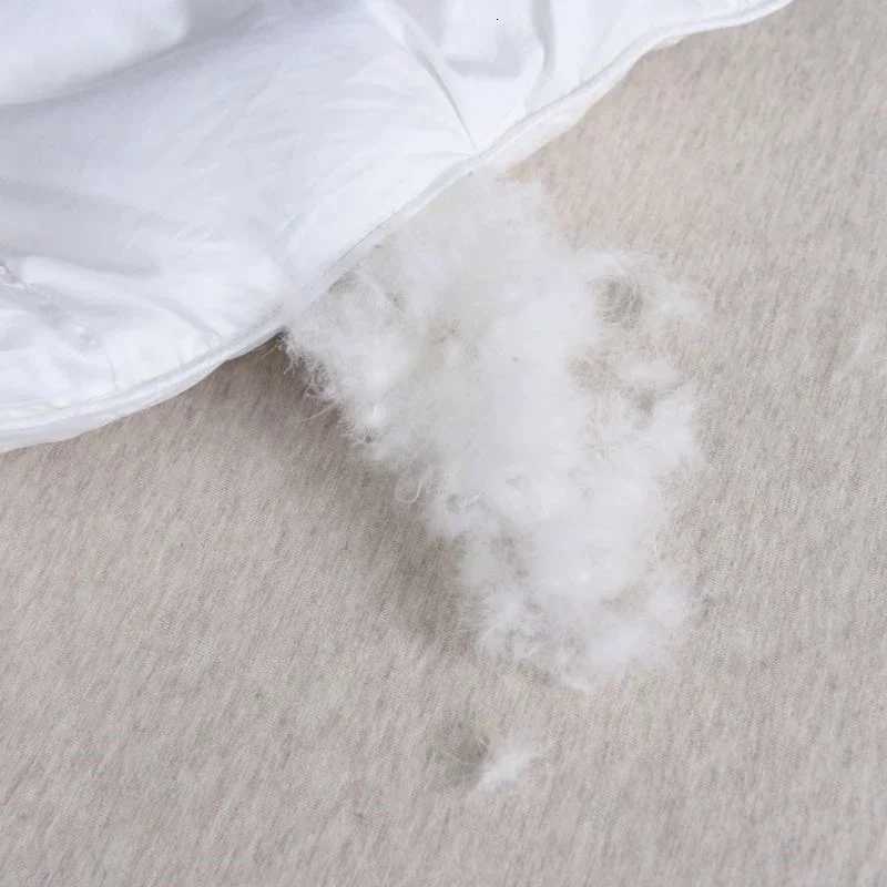 White Goose Down Comforter Warm Winter Thick 3D Bread Bed Blanket Luxury Pinch Pleated Filling for Quilts Single Double Duvet W251021