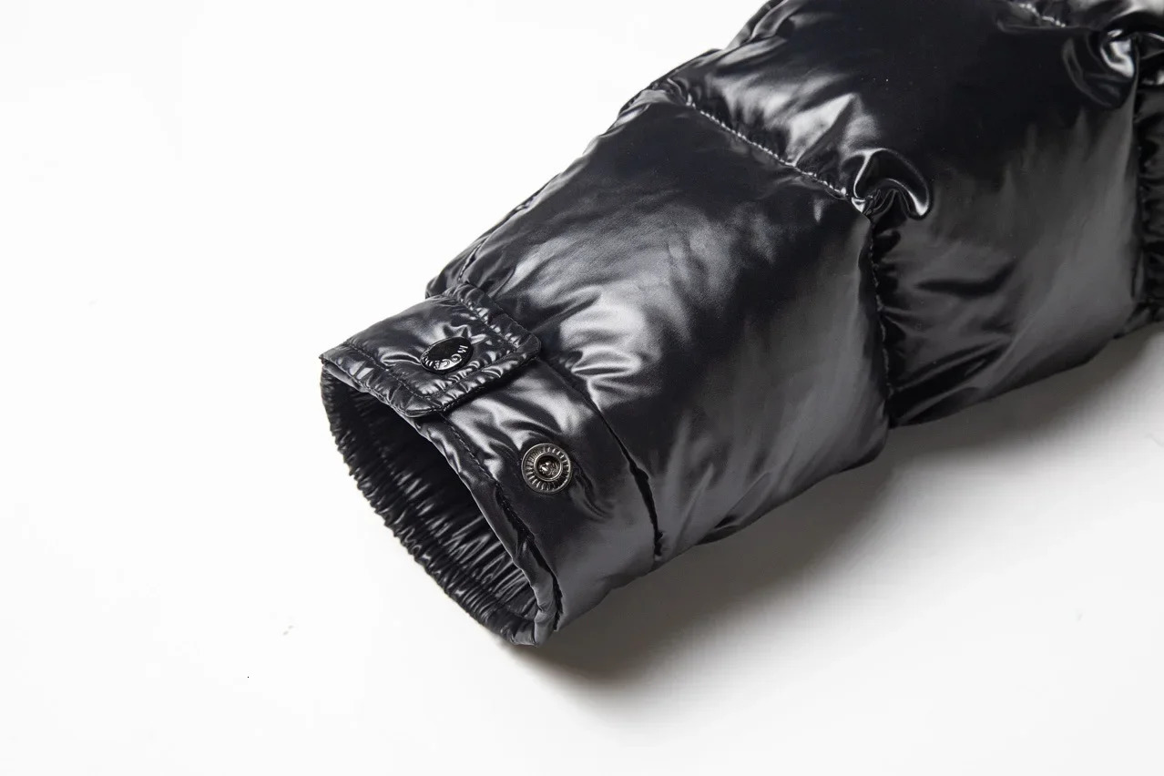 White Duck Down Jackets Winter Hooded Shiny Down Coats Mens Casual High Quality Outdoor Windproof Parka Thicken Warm Puffer Tops 251028CJ