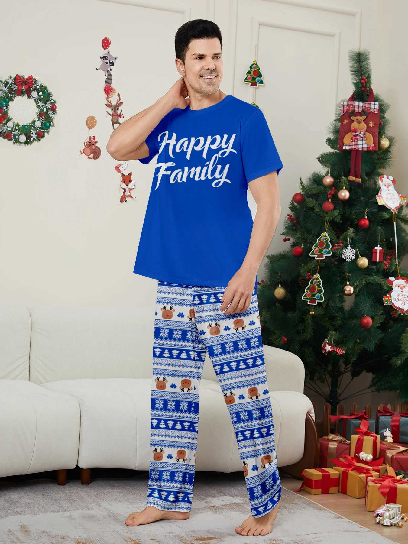 Christmas Pajama Sets for Family All over Christmas Patterns Create Warm Memories L251021UU8D