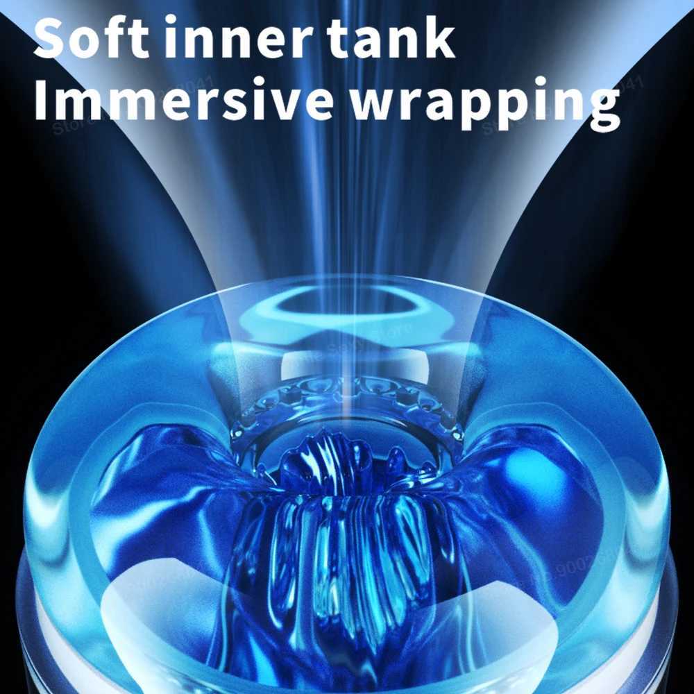 Automatic Heated Masturbation Cup for Men Sucking Pocket Pussy Adult Sex Toy Blowjob Machine Vagina Stroker Male Masturbators L251021