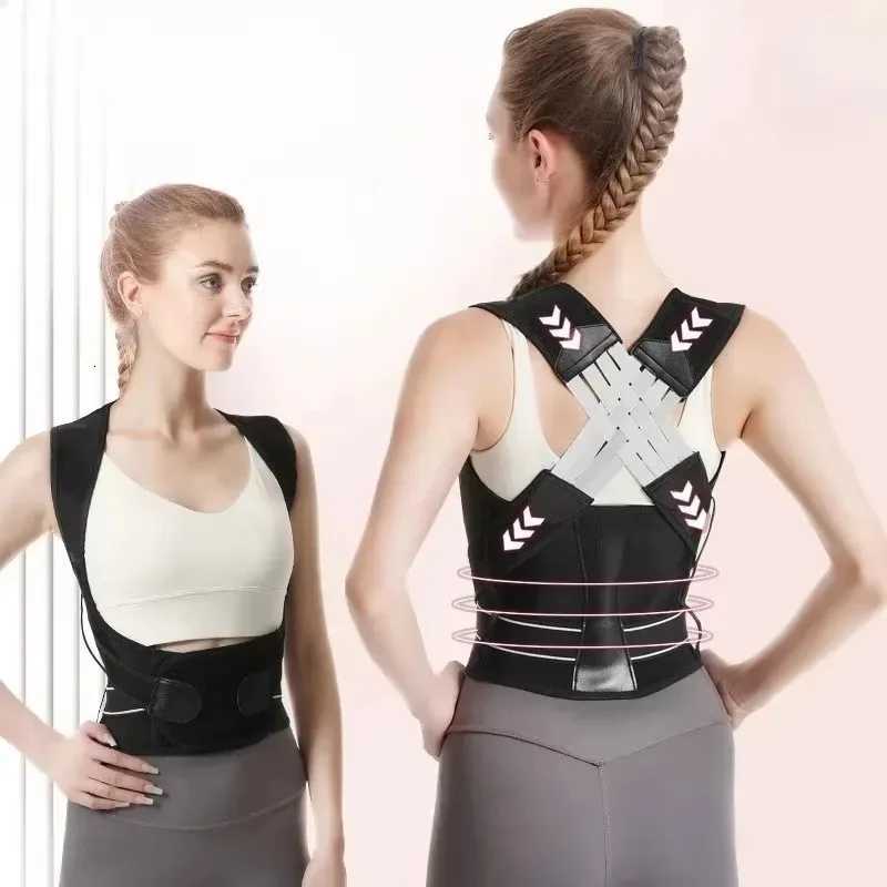Back Posture Girdle for Women Men Shoulder Posture Corrector Back Support Gym Exercise Pilates Back Straightener Body Shape D251021