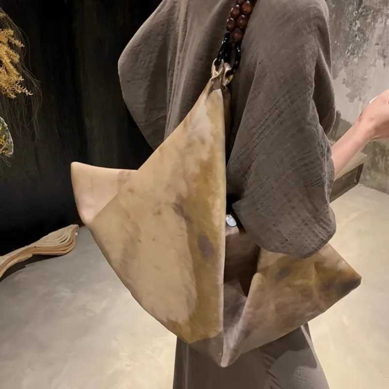 JIAERDI Retro Large Capacity Tote Bag Women High Street Beading Chic Casual Handbag Ladies Hot Girls Vintage Shoulder Bags New Z251018