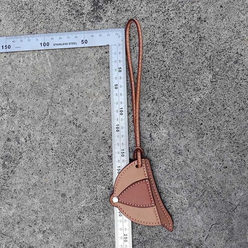 Classic Fashion Cute PU Leather Hat Shape Pendant Girl Bag Charm Accessories Women Handbag Key chain W251021