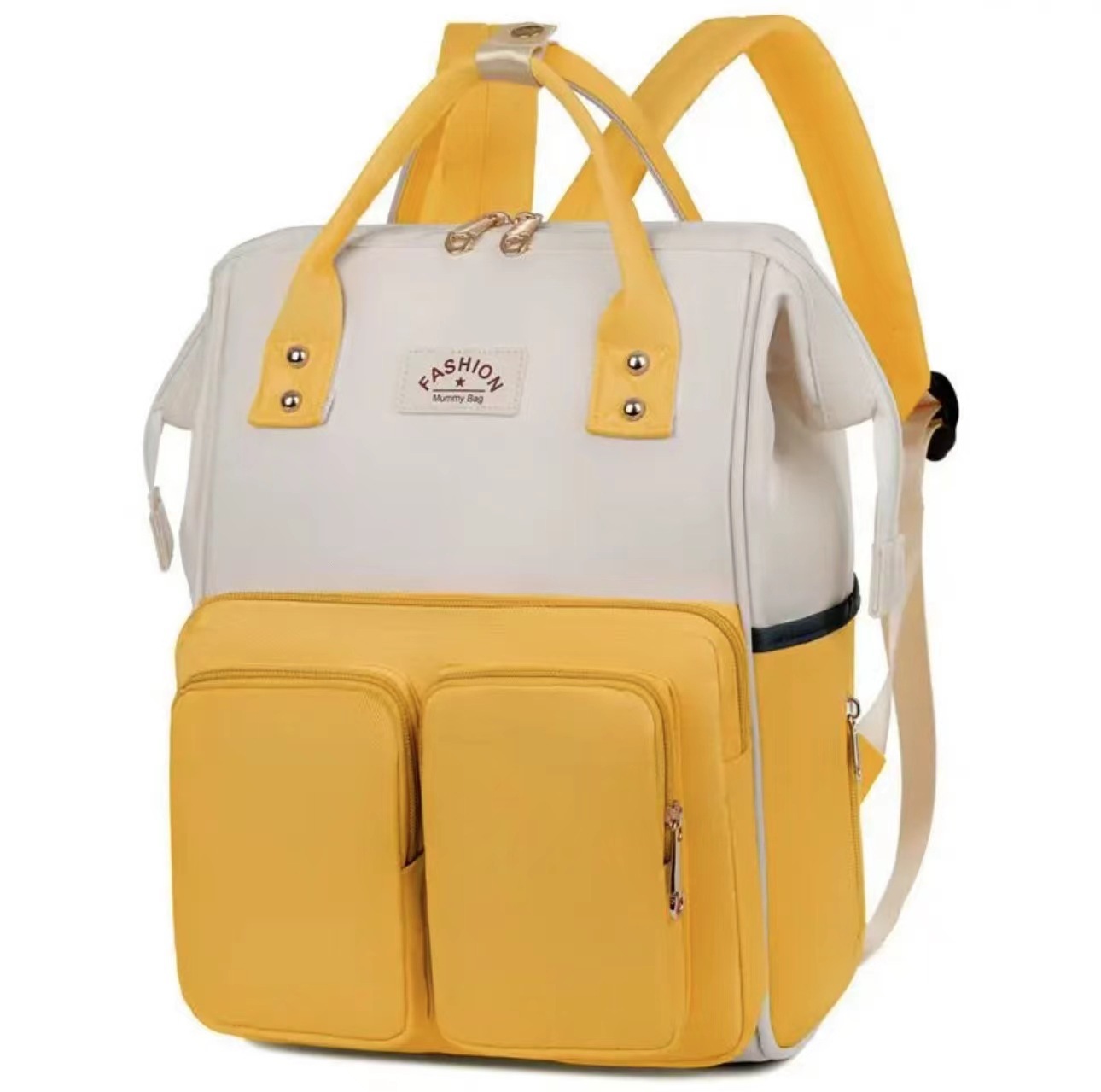 Mommy bag new designer fashionable maternity bag multifunctional diaper bag Mommy bag cross-border changing pad insulation bag backpack