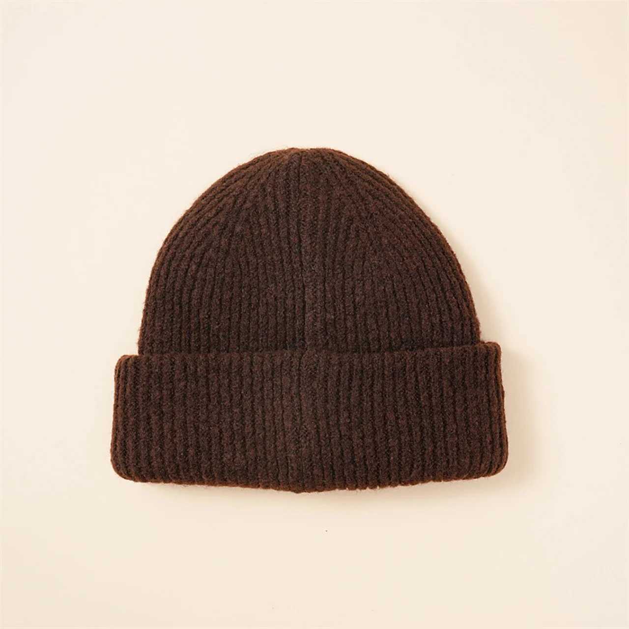 Winter Thicken Warm Baby Hat Letter Baby Boys Girls Cap Beanies Soft Solid Color Infant Toddler Kids Hat Bonnet J251021