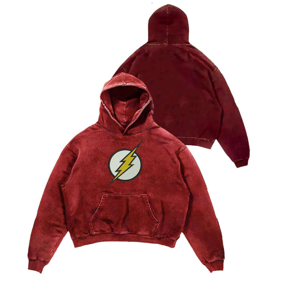 Comfrt Solid Color Washed Hoodie Sweatshirt and Sweatpants Set for Couples