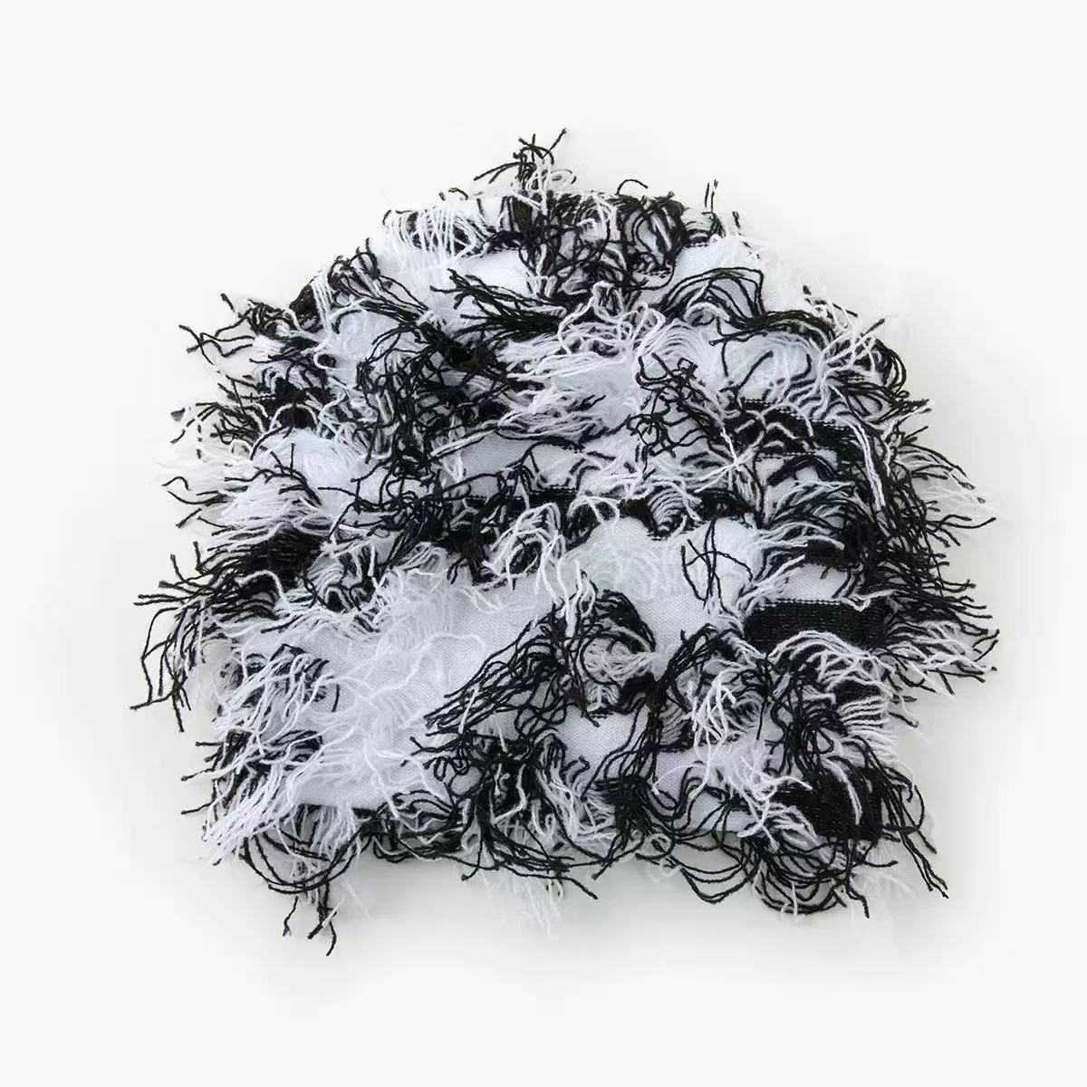 Couple Style Personalized Furry Knitted Hat Outdoor Warm Trendy Hat Funny Pullover Hat H251020