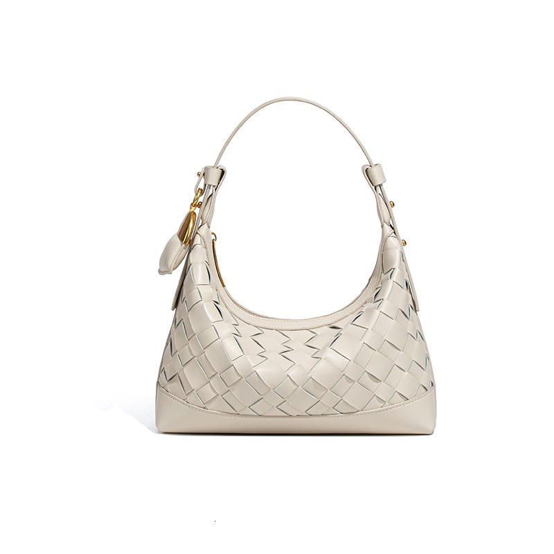 New Autumn And Winter Woven Women's Shoulder Bag Designer Bag Underarm Dumpling Bag Trendy Fashion Retro Elegant Style Luxury Handbag