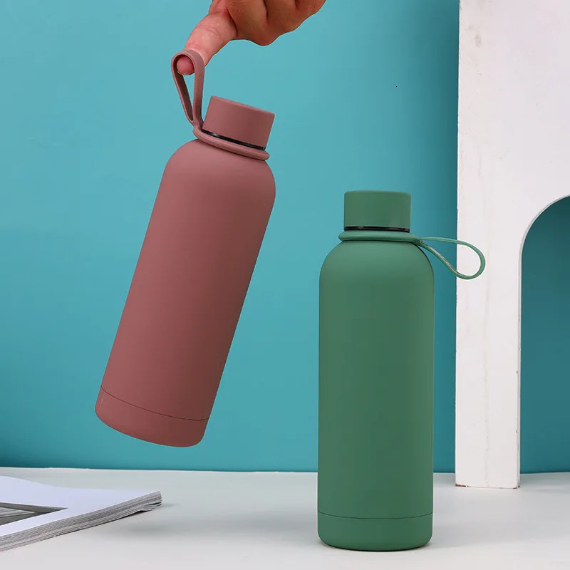 Portable Large Vacuum Flask Stainless Steel Thermos Outdoor Sports Water Big Belly Cup Drink Bottle Travel Mug 251018 W260226