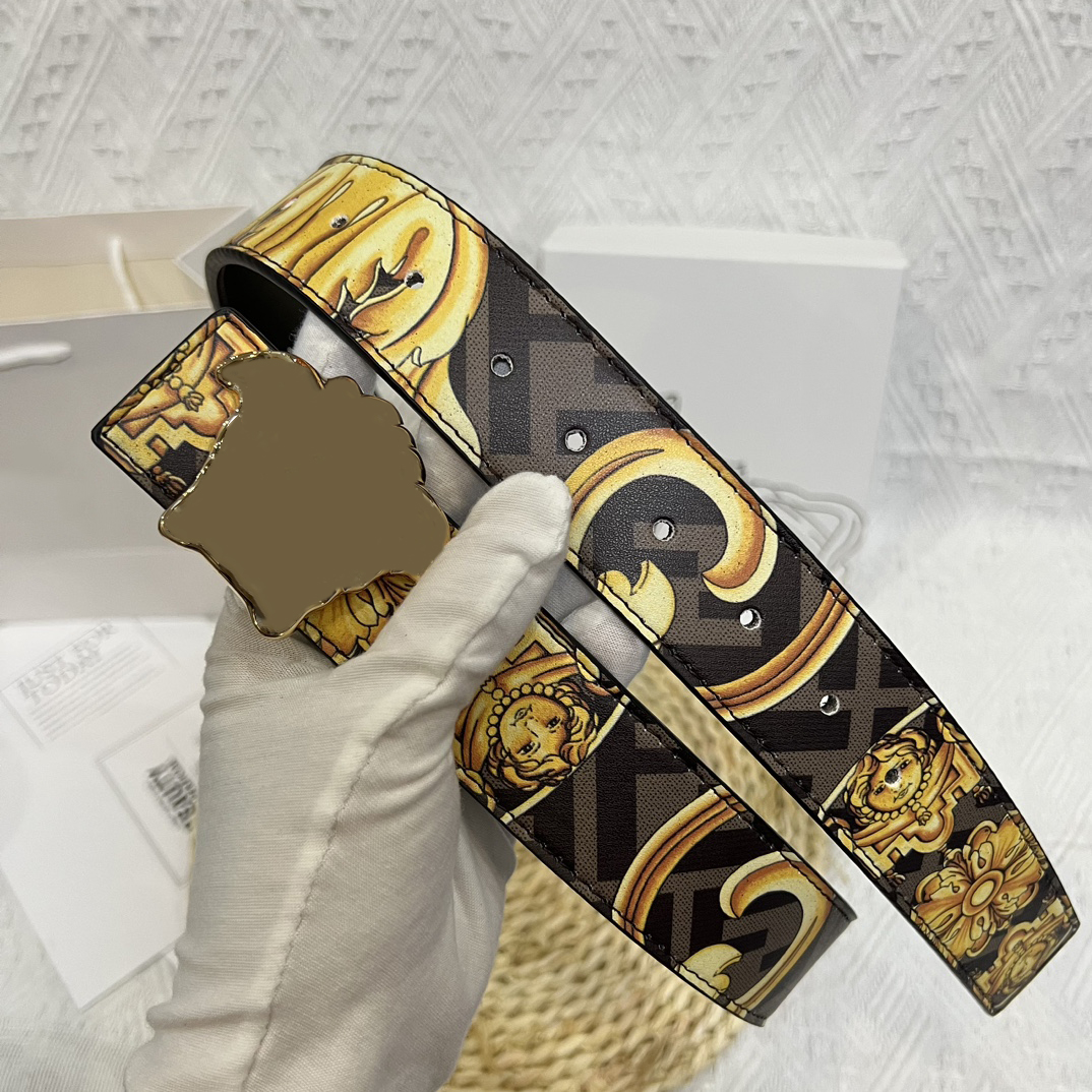 luxury designer belt Belt For Women and men Belt Designer Metal Buckle Waist Strap Female Jeans Dress Trouser All-match Decorative Waistband 3.8cm nice