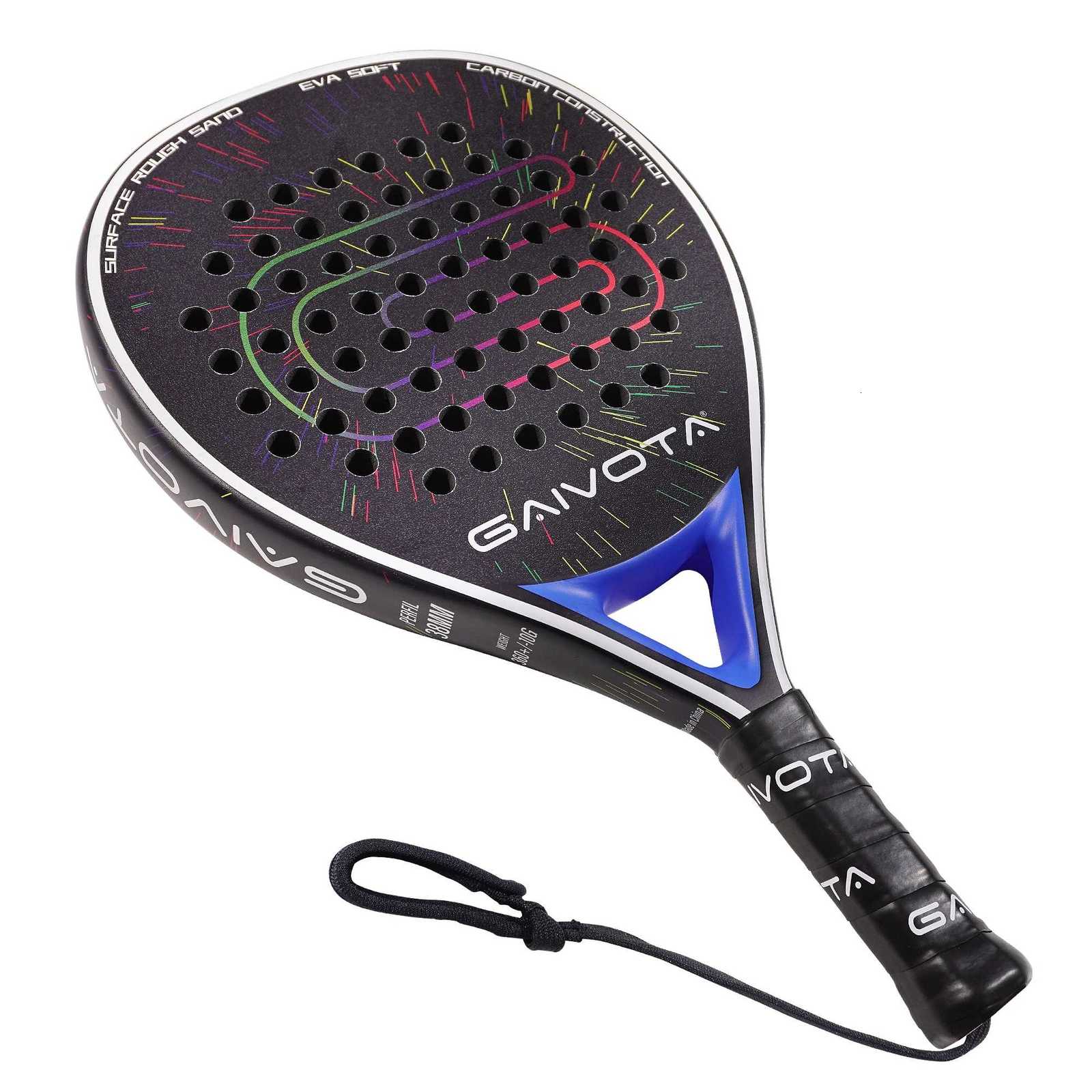 GAIVOTA 2025 new debut PX20 blue Padel tennis racket carbon fiber surface treatment EVA memory flexible foam core Padel racket W251021
