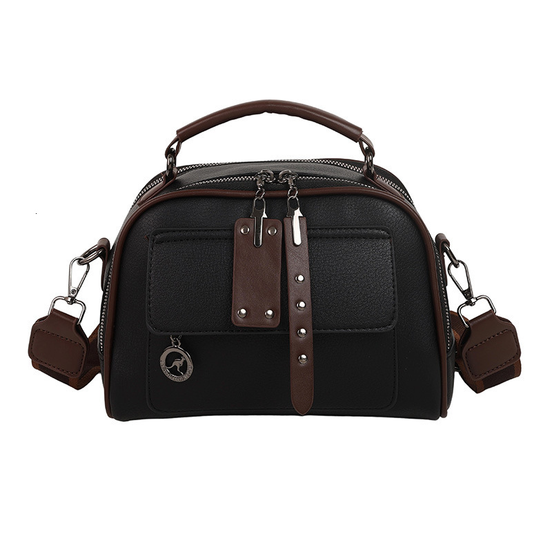 Retro Minimalist Style Women's Luxury Handbag Soft Leather Designer Bag Elegant Style Large Capacity Casual Crossbody Bag Women's Shoulder B